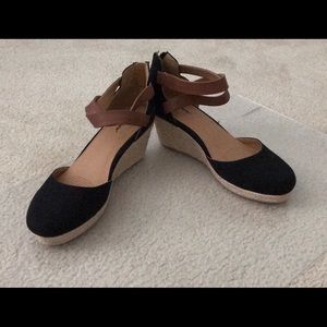 Espadrilles canvas strap sandals Size 11M